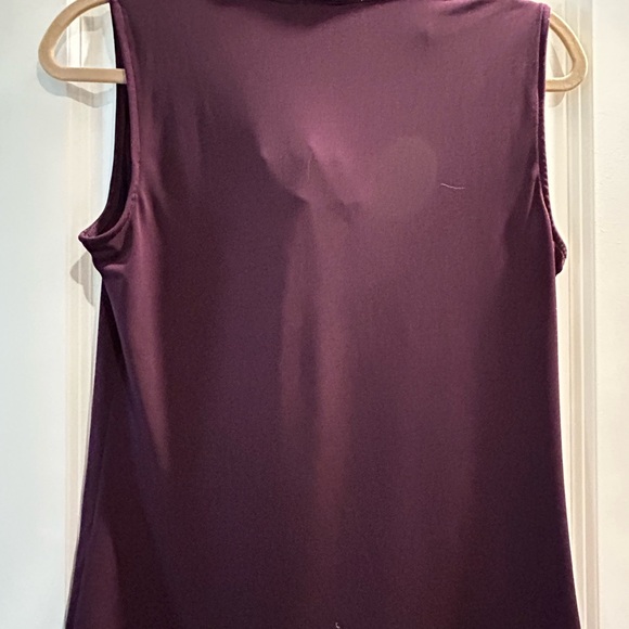 Calvin Klein Red Tie Front Blouse - Picture 2 of 2